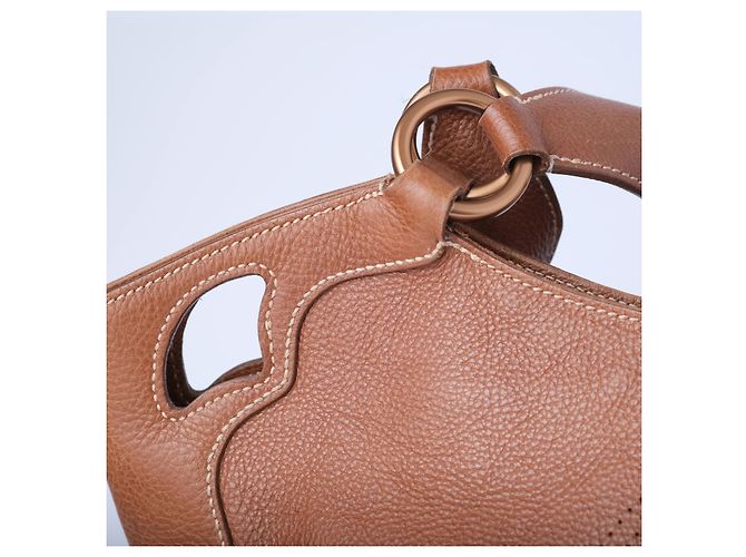 Marcello de Cartier Tasche aus braunem Leder, Größe Medium - Ansicht 6