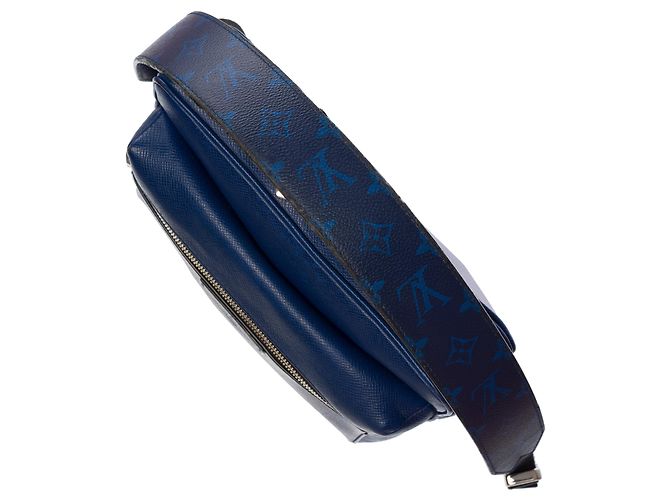 Borsa LOUIS VUITTON in Pelle Blu - 103582 - vista 10
