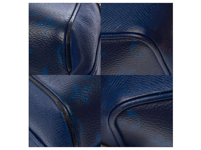 Borsa LOUIS VUITTON in Pelle Blu - 103582 - vista 12