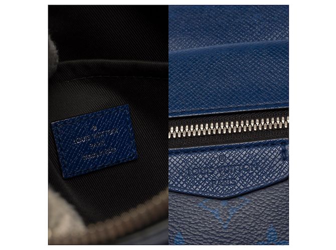 Borsa LOUIS VUITTON in Pelle Blu - 103582 - vista 7