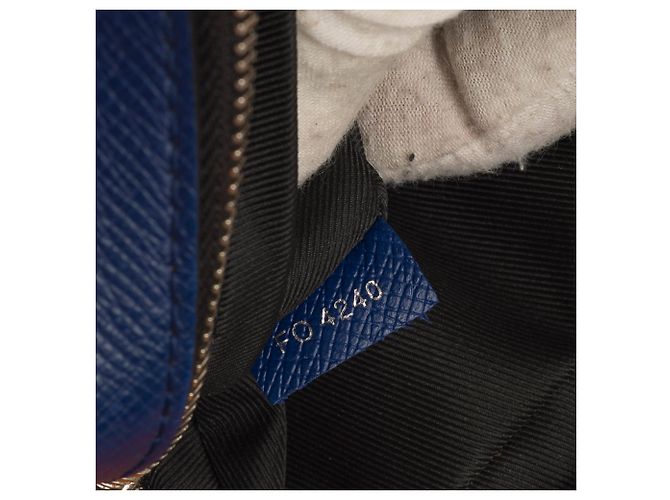 Borsa LOUIS VUITTON in Pelle Blu - 103582 - vista 8