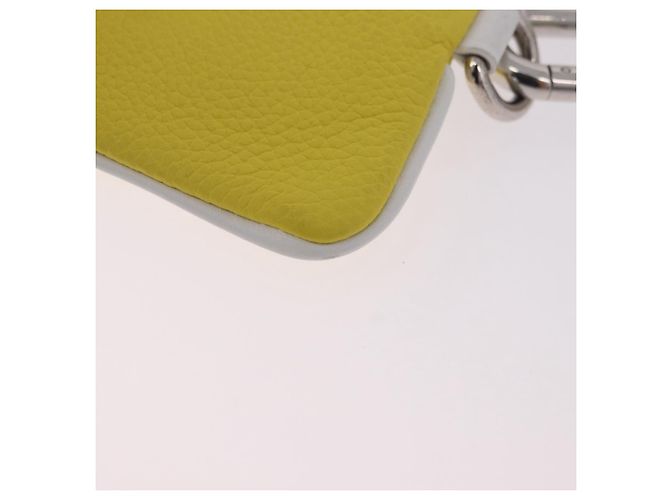 LOUIS VUITTON Everyday LV Pochette Cles Monedero Amarillo M80845 LV Auth 183740A - vista 16