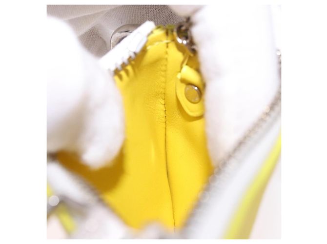 LOUIS VUITTON Everyday LV Pochette Cles Monedero Amarillo M80845 LV Auth 183740A - vista 18