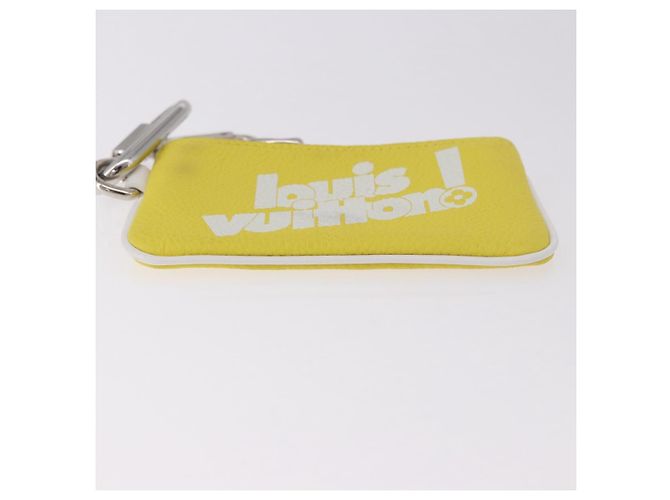 LOUIS VUITTON Everyday LV Pochette Cles Monedero Amarillo M80845 LV Auth 183740A - vista 7