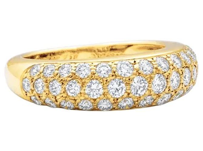 Anello Cartier, "Mimi", oro giallo, diamanti. - vista 3