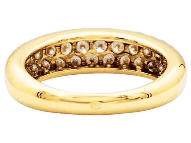 Anello Cartier, "Mimi", oro giallo, diamanti. - vista 4