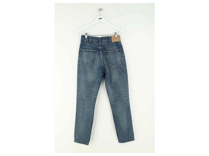 Céline Jeans dritti blu - vista 3
