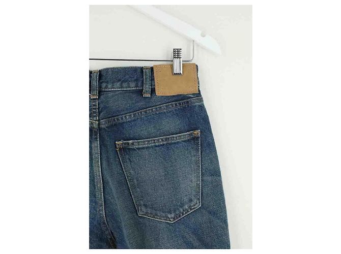 Céline Jeans dritti blu - vista 4