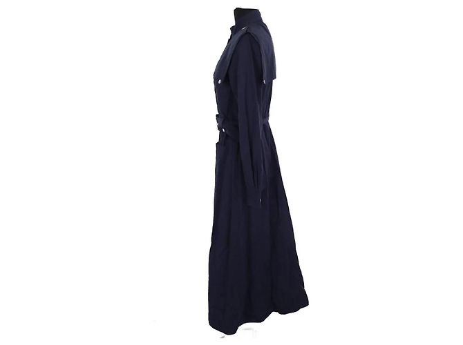 Gestuz Trench blu navy - vista 3