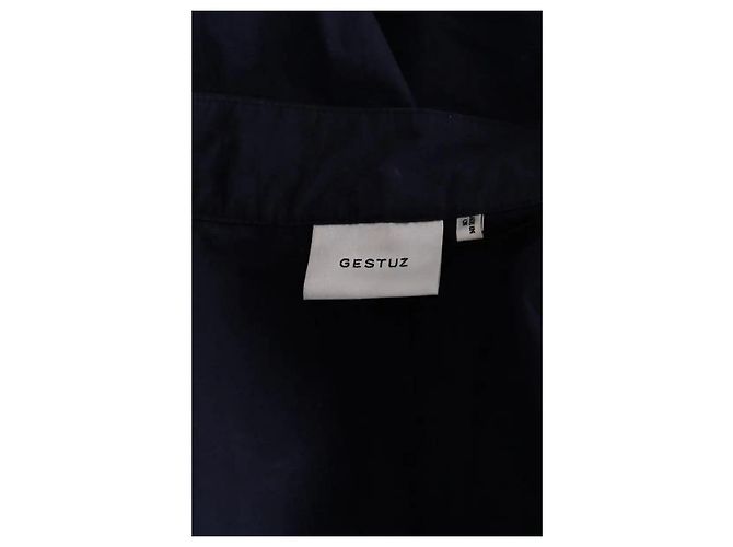 Gestuz Trench blu navy - vista 5