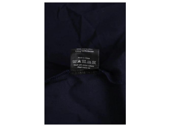 Gestuz Trench blu navy - vista 6
