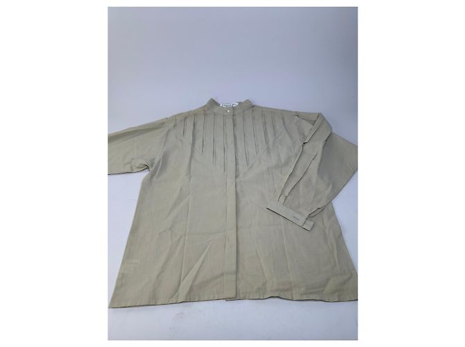 Camicetta in cotone vintage Dior Beige M - vista 5