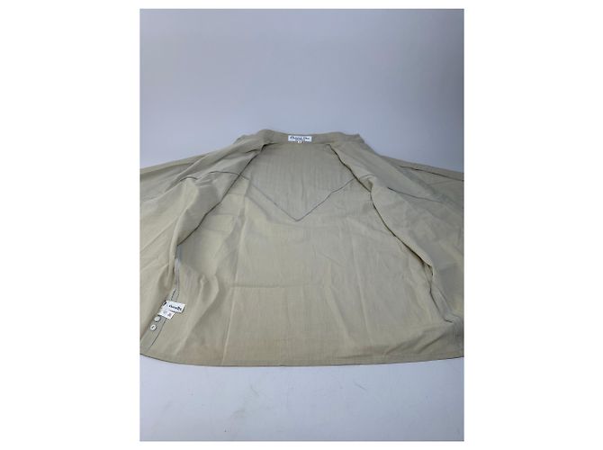 Camicetta in cotone vintage Dior Beige M - vista 7