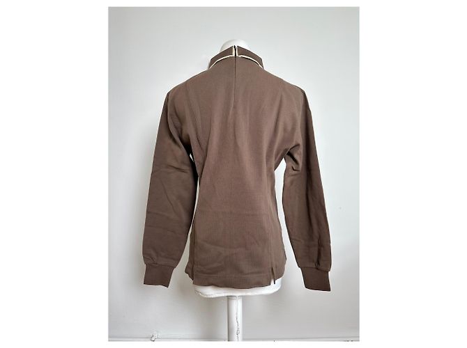 Polo in Cotone Vintage Balenciaga Marrone M - vista 10