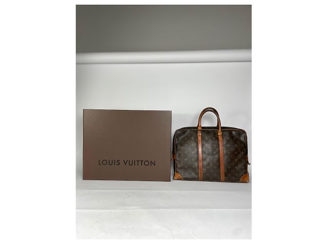 Vintage Louis Vuitton Reisetasche Braun - Ansicht 2