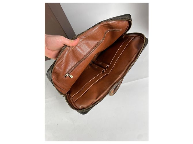 Vintage Louis Vuitton Reisetasche Braun - Ansicht 3
