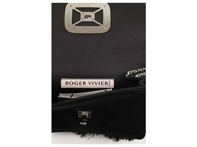 Roger Vivier Schwarze Handtasche - Ansicht 6