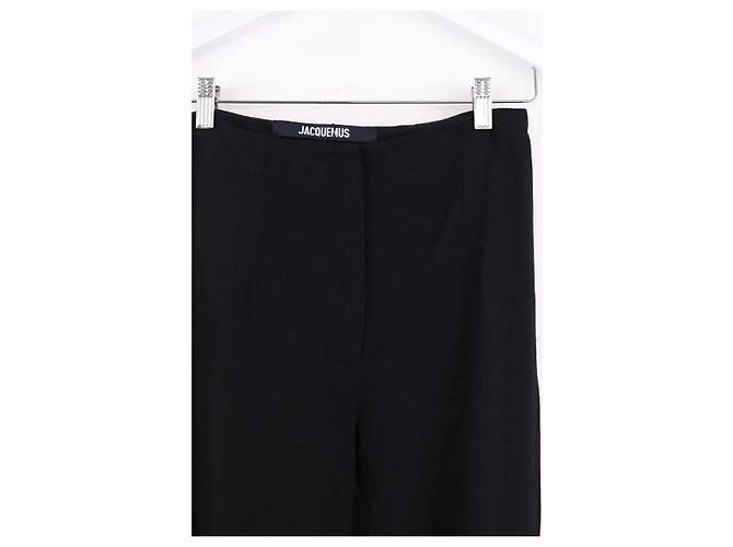 Jacquemus Pantalones slim negros - vista 2