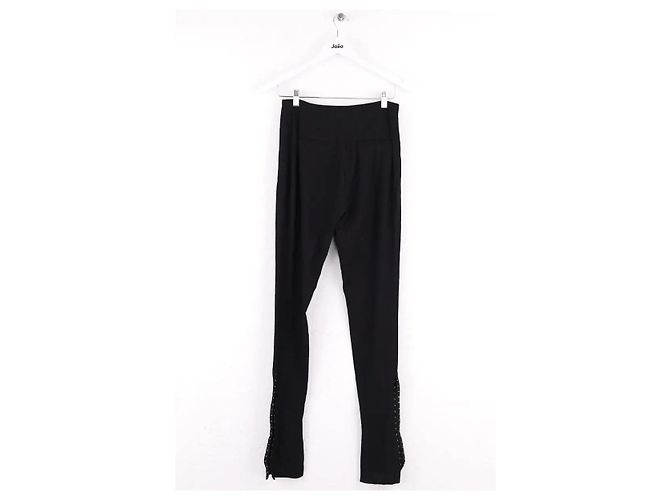 Jacquemus Pantalones slim negros - vista 3