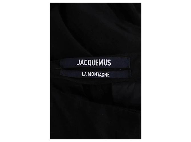 Jacquemus Pantalones slim negros - vista 5