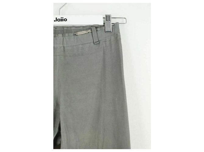 Stouls Leggings de cuero gris - vista 2