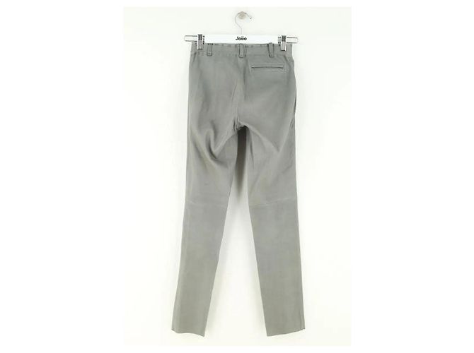 Stouls Leggings de cuero gris - vista 3