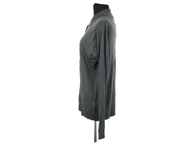 John Smedley Maglione verde - vista 3