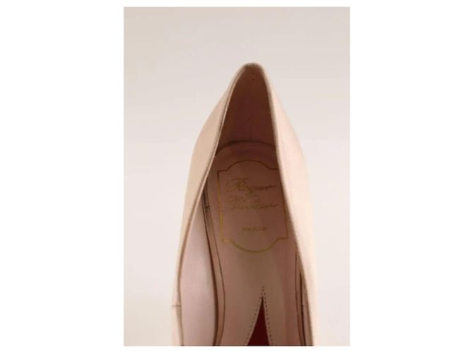 Roger Vivier Saltos bege - vista 5