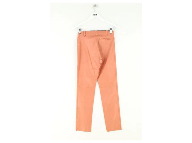 Stouls Leggings de cuero rosa - vista 3