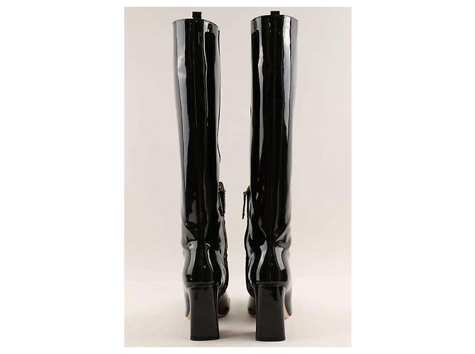 Roger Vivier Schwarze Stiefel - Ansicht 2
