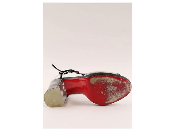 Christian Louboutin Tacchi bianchi Bianco - vista 8
