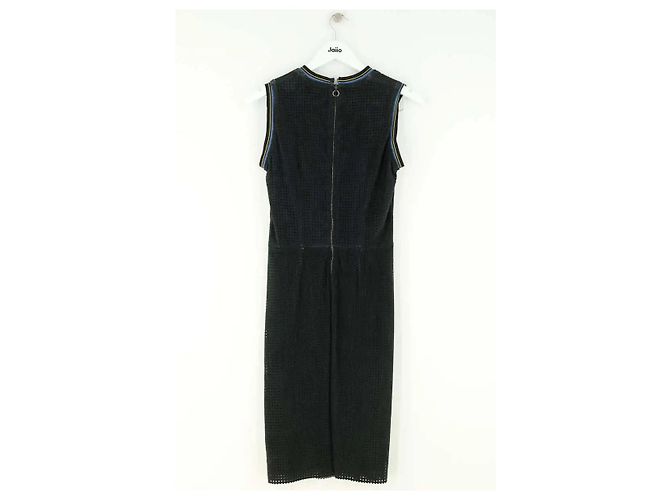 Stouls Schwarzes Lederkleid - Ansicht 3
