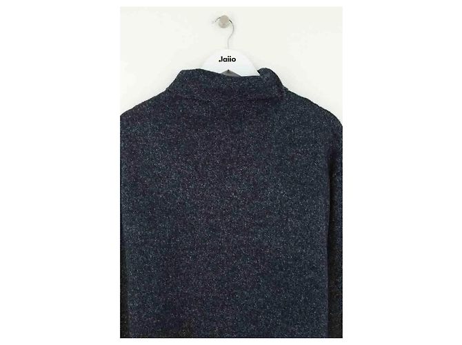 Isabel Marant Etoile Dunkelblaues Wollkleid Marineblau - Ansicht 2