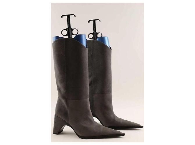Coperni Graue Stiefel - Ansicht 3