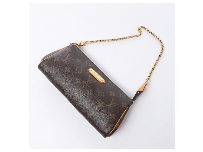 Borsa Louis Vuitton Eva in tela Monogram marrone M95567 - vista 12