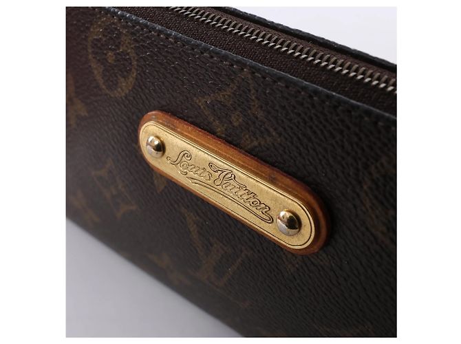 Borsa Louis Vuitton Eva in tela Monogram marrone M95567 - vista 9