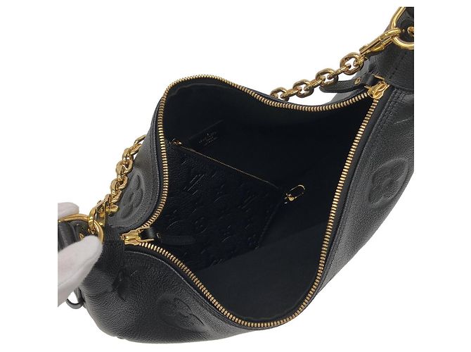 Borsa Hobo Louis Vuitton Monogram Empreinte Loop Nero - vista 7