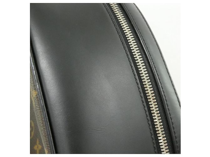 Zaino Louis Vuitton Monogram Macassar Josh Marrone Monogramma - vista 4