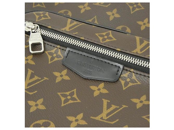 Zaino Louis Vuitton Monogram Macassar Josh Marrone Monogramma - vista 5