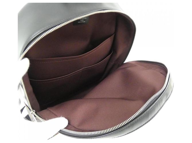 Zaino Louis Vuitton Monogram Macassar Josh Marrone Monogramma - vista 9