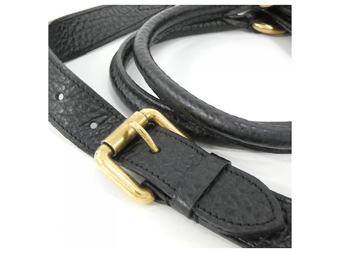 Borsa Louis Vuitton Monogram Denim Neo Cabby MM Nero - vista 5