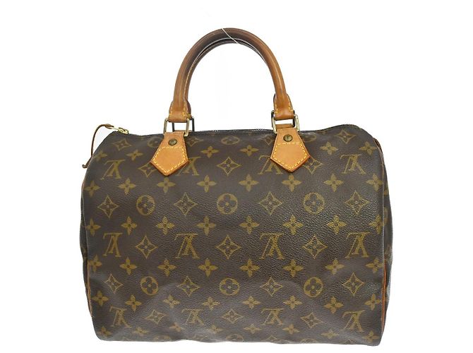 Louis Vuitton Speedy Monogram Canvas 30 Marrone - vista 2