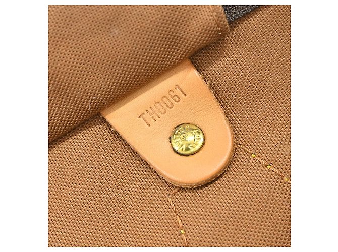 Louis Vuitton Speedy Monogram Canvas 30 Castaño - vista 5