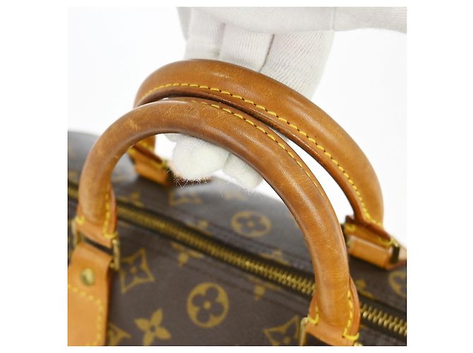 Louis Vuitton Speedy Monogram Canvas 30 Castaño - vista 6