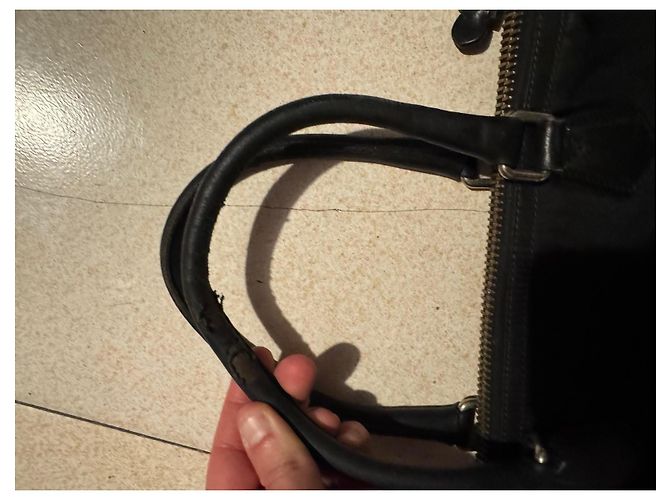 Moschino Milano Borsa Tote in Nylon Nero - vista 8