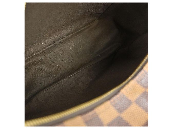 Borsa Louis Vuitton Naviglio Damier Marrone - vista 3
