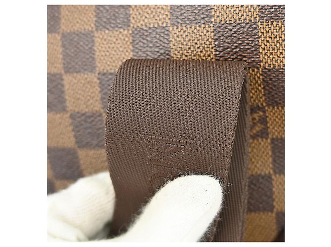 Borsa Louis Vuitton Naviglio Damier Marrone - vista 6