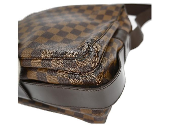 Borsa Louis Vuitton Naviglio Damier Marrone - vista 7