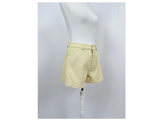 Autre Marque Short Mason giallo - vista 3
