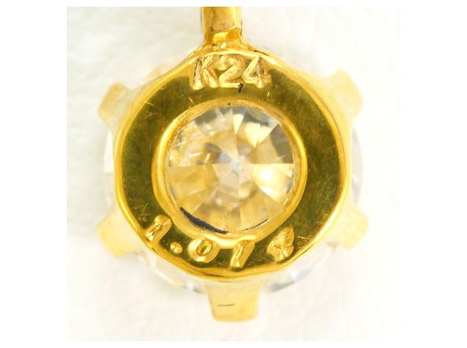 Autre Marque Collana in oro giallo 24K con diamante D'oro - vista 4